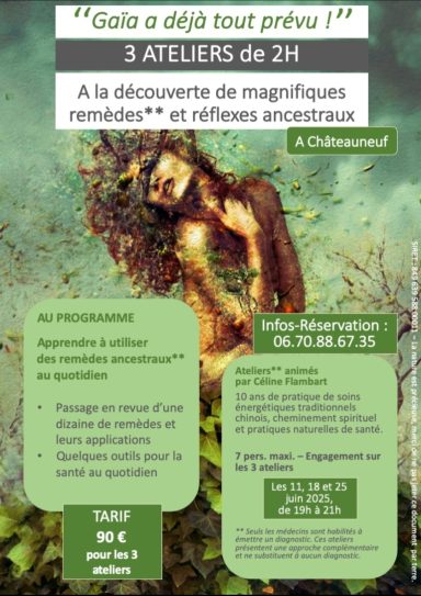 Ateliers "A la découverte de magnifiques remèdes et réflexes ancestraux"